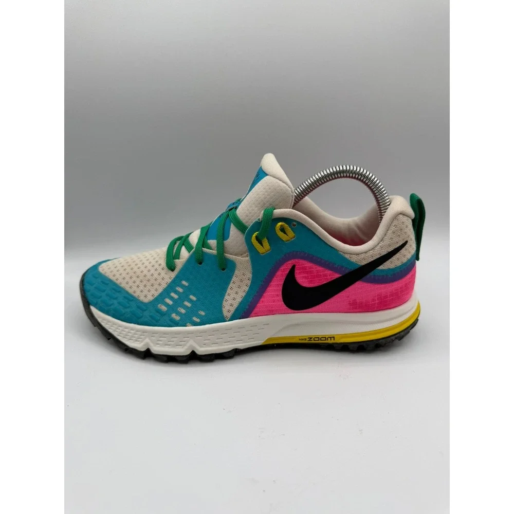 Nike‎ Wildhorse 6 Aura Fossil Pink Quartz CV2217-070 Trail Hiking Mens 8